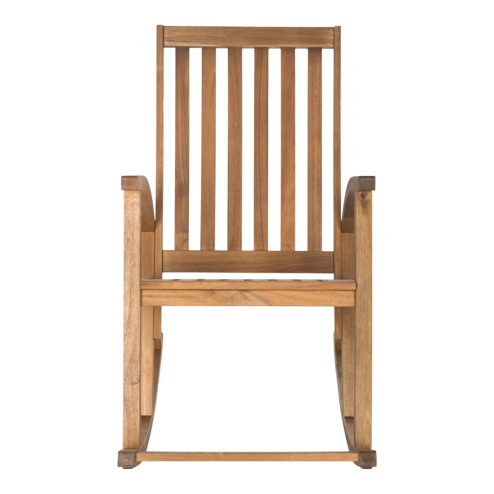 Modern Rocking Chair in Natural | Chairish