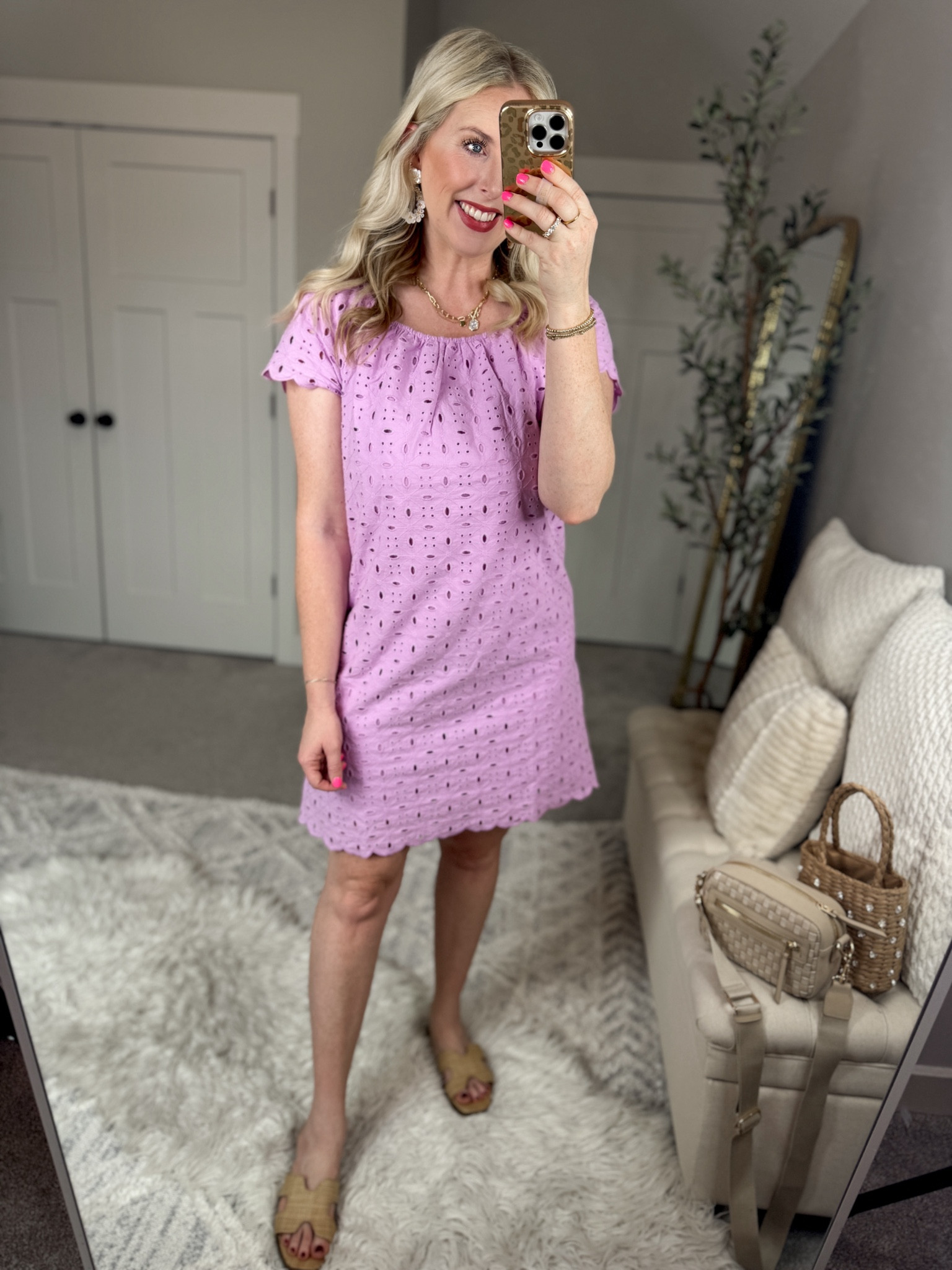 Daily try on, Walmart outfit, Walmart fashion, time and tru, eyelet dress, Walmart try on, Easter dress, spring dress 

Medium 

#LTKfindsunder50 #LTKstyletip #LTKSeasonal
