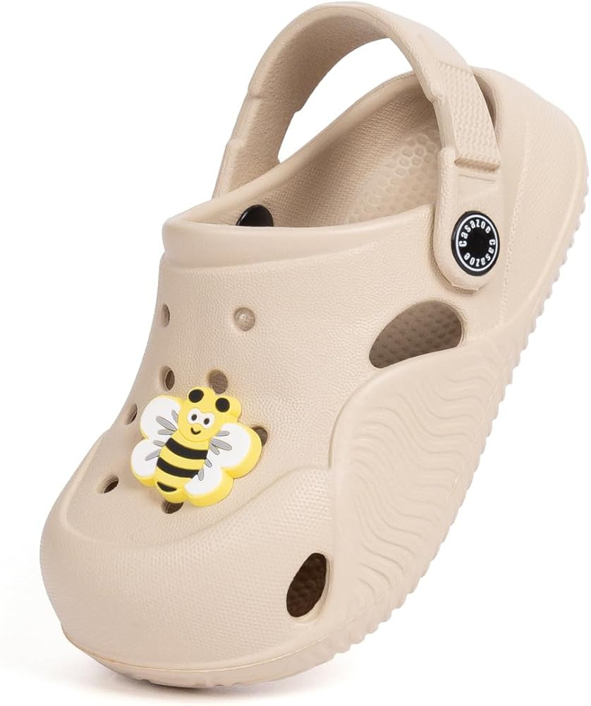 Toddler Cute Garden Clogs Boys Girls Slip On Shoes Summer Lightweight Outdoor Slides Sandals Infa... | Amazon (US)