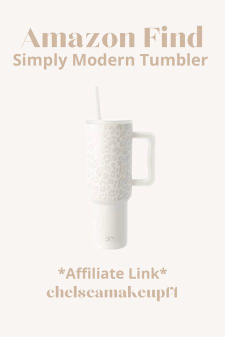 Amazon Find // Simply Modern Tumbler 

#LTKFind
