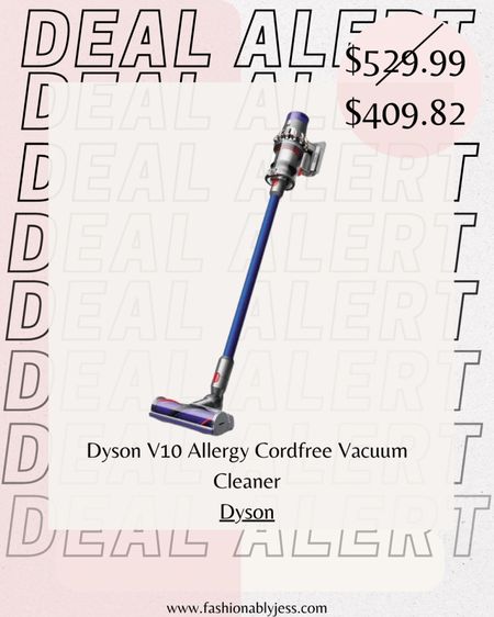 Great deal on this dyson vacuum! Perfect for cleaning up quick messes around the house from kids or pets! 
#dyson #homedeals 

#LTKhome #LTKFind #LTKsalealert