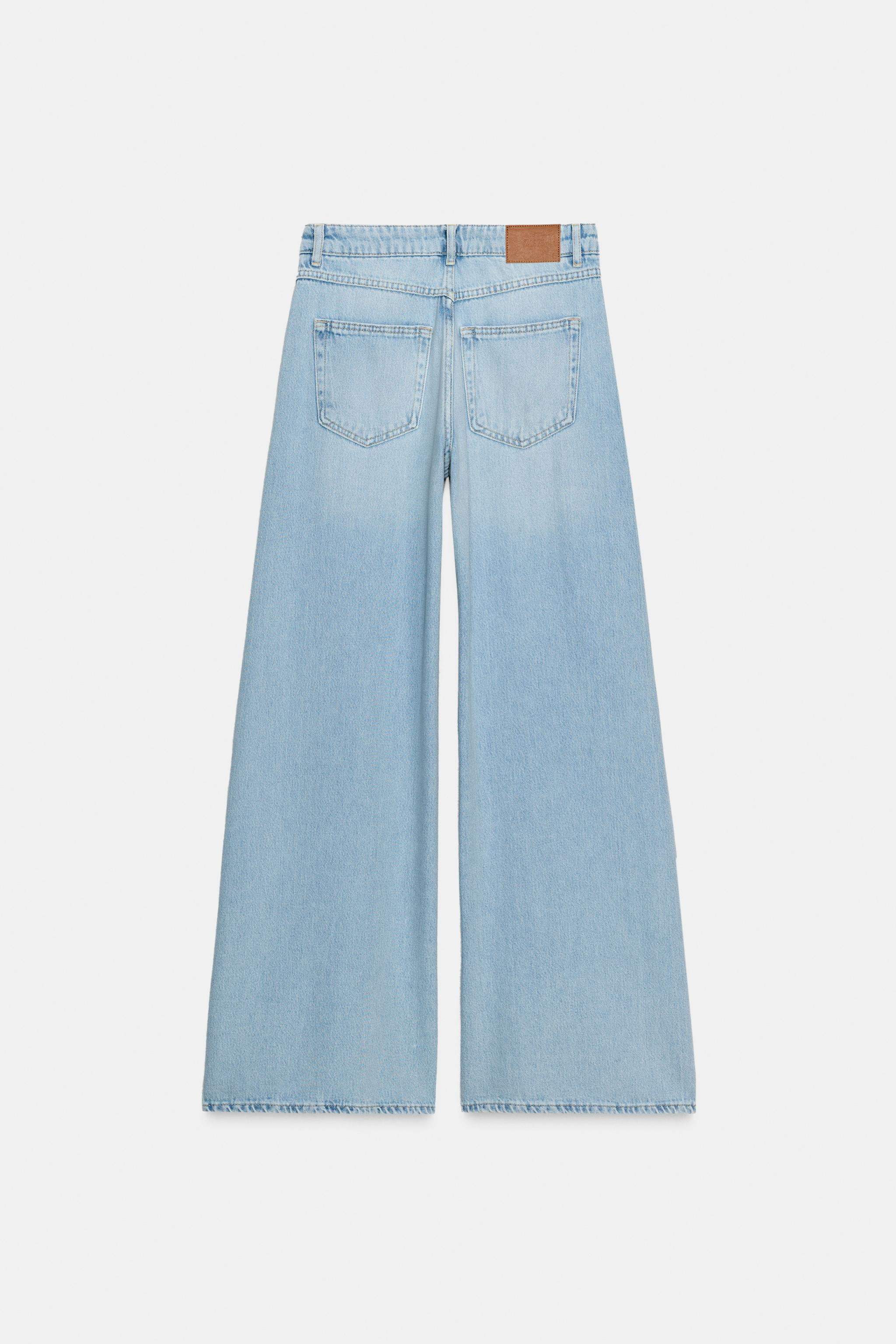 Z1975 HIGH RISE WIDE LEG JEANS | Zara US