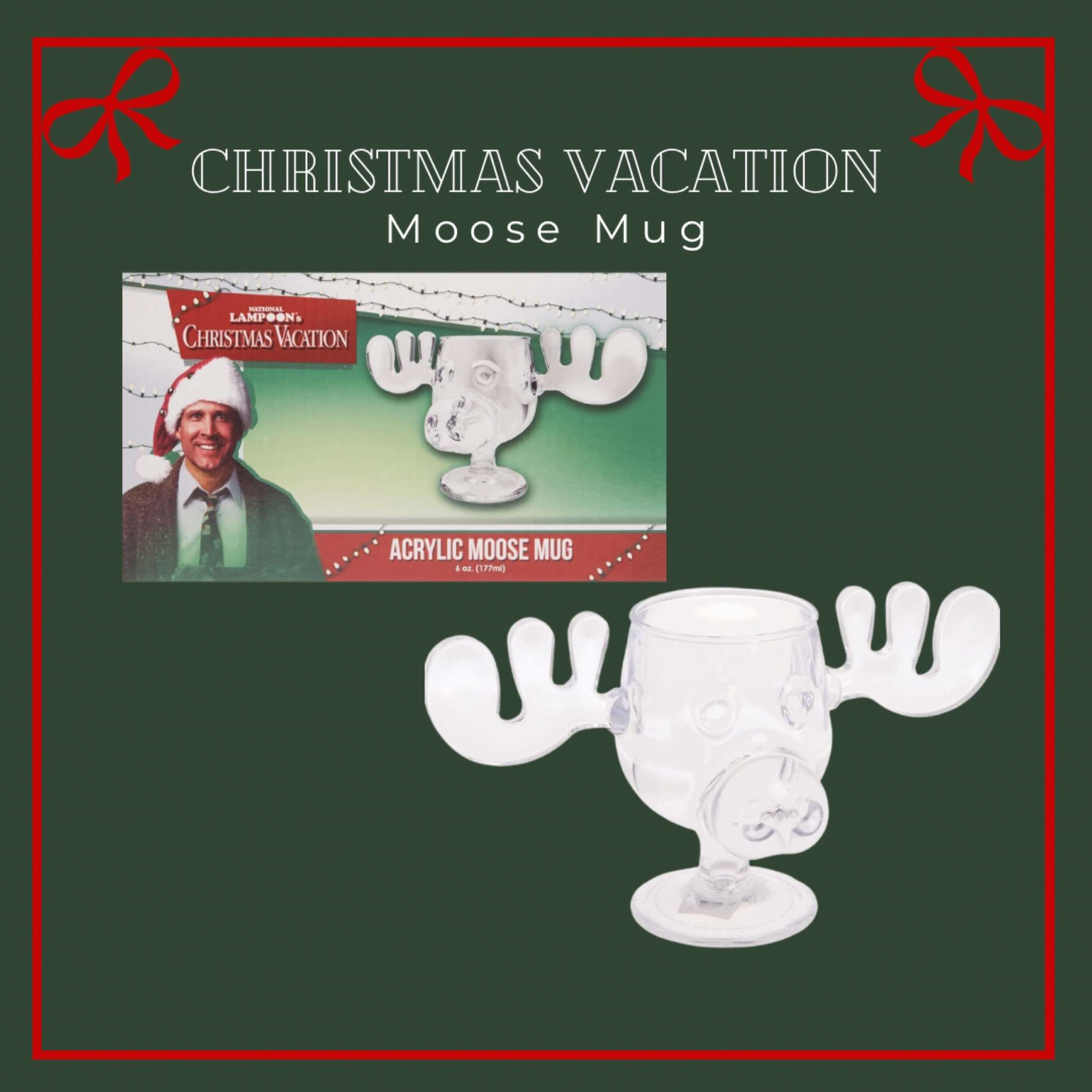I have a set of 4 Christmas Vacation Moose Mugs and love them! I couldn’t find the exact box like mine but they are WB brand like pictured. I’ve had mine a few years so they’ve probably updated the picture  

#LTKHoliday #LTKHome #LTKSeasonal