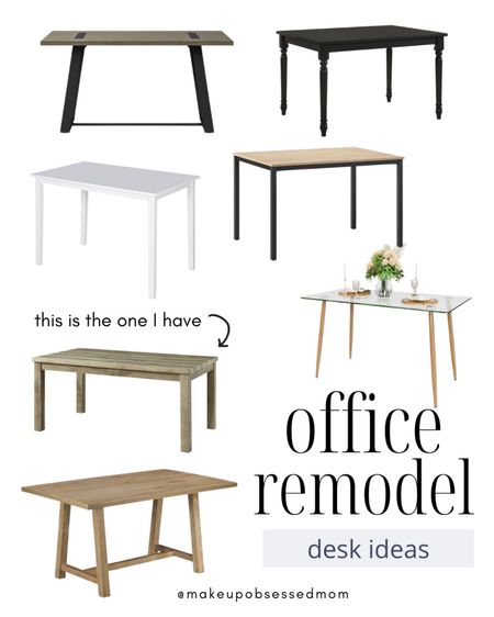 large desk, solid wood desk, affordable office furniture, small dining table, craft table, office remodel, office refresh, home decor, furniture 

Office remodel desk ideas. I like a really large desk and work surface and these all qualify! I can use as a desk, small dining table or craft table.

The one I have is quite large and perfect for group projects too.


#LTKFind #LTKhome