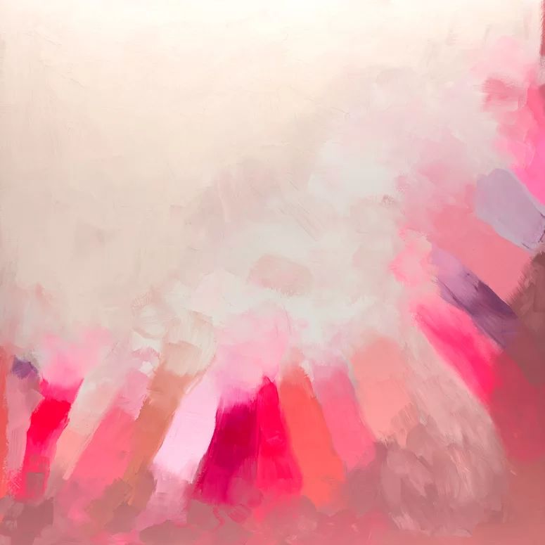 Pink Light Canvas Print | Wayfair North America