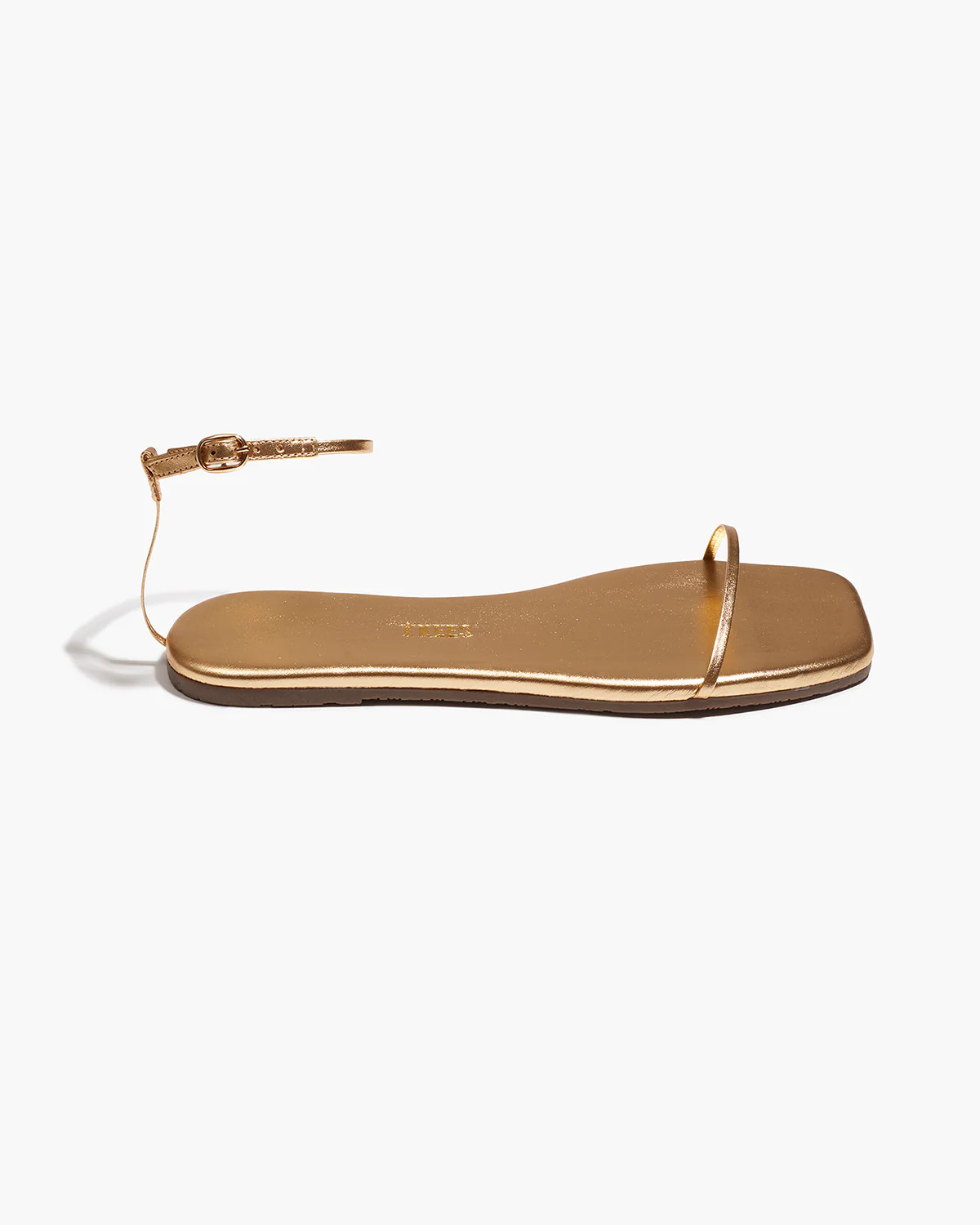 TKEES Square Toe Twiggy Leather Sandals in Blink | TKEES