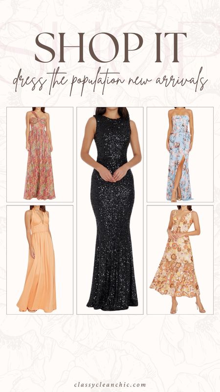 New arrivals from dress the population. Wedding guests dresses. Formal event dresses. Ordered my usual small/2

#LTKParties #LTKWedding #LTKStyleTip