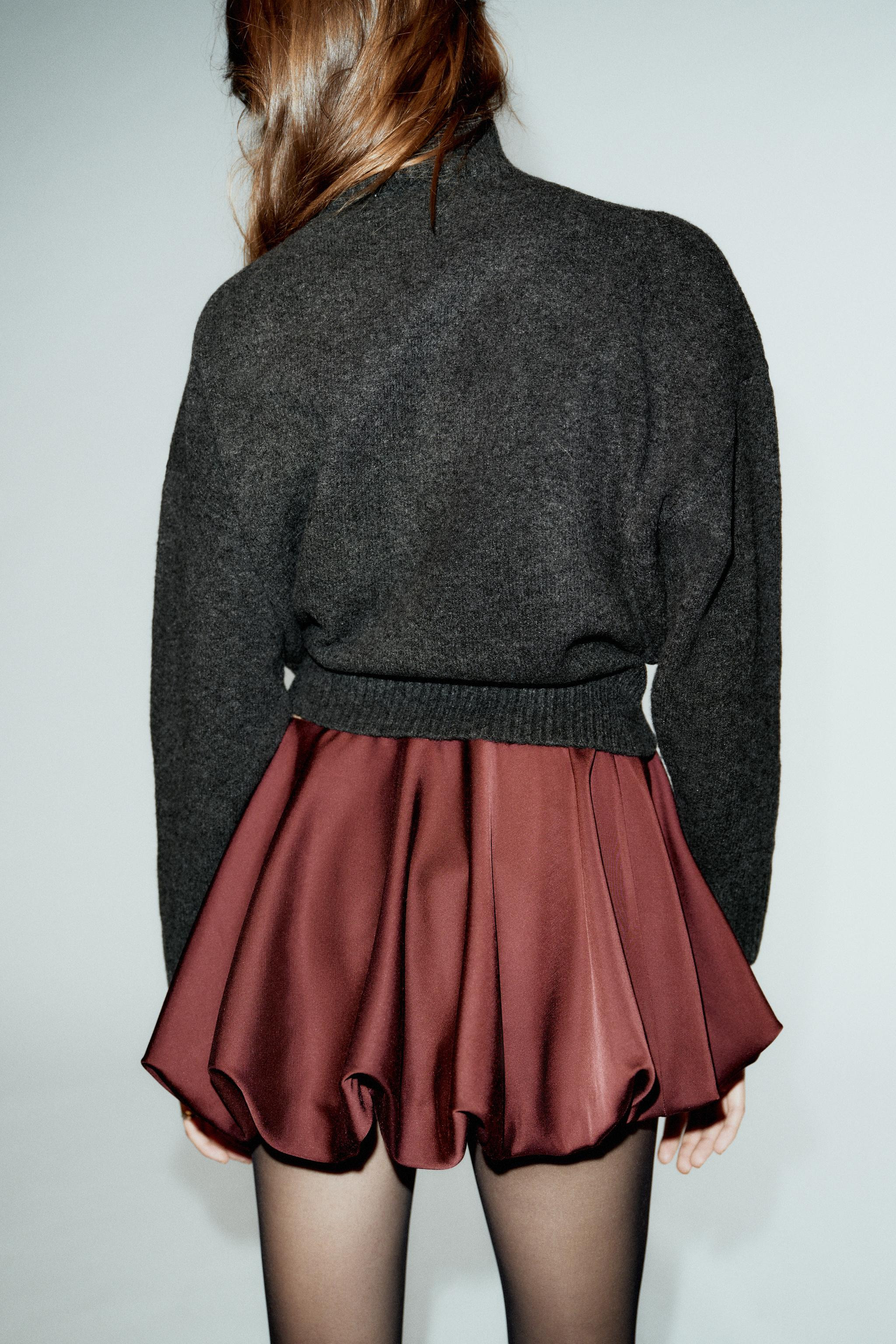 SOFT KNIT HIGH NECK JUMPER | Zara US