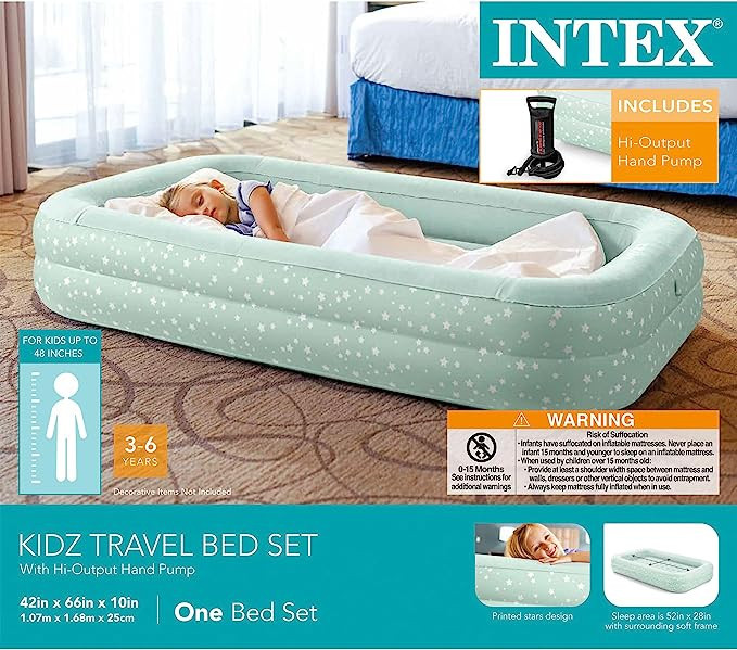 Intex - Kidz Travel Bed with Hand Pump | Amazon (US)