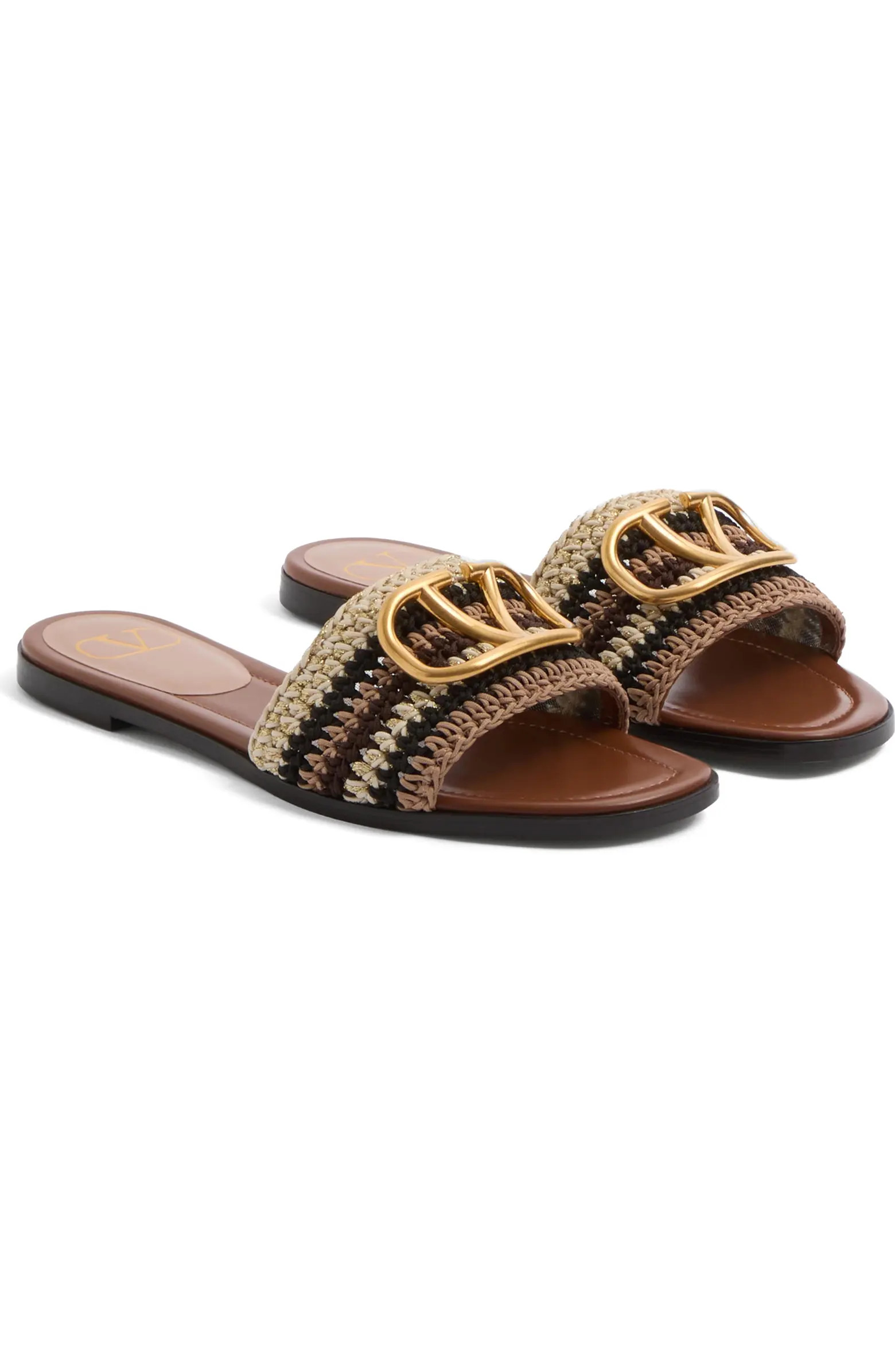 VLOGO Crochet Slide Sandal (Women) | Nordstrom