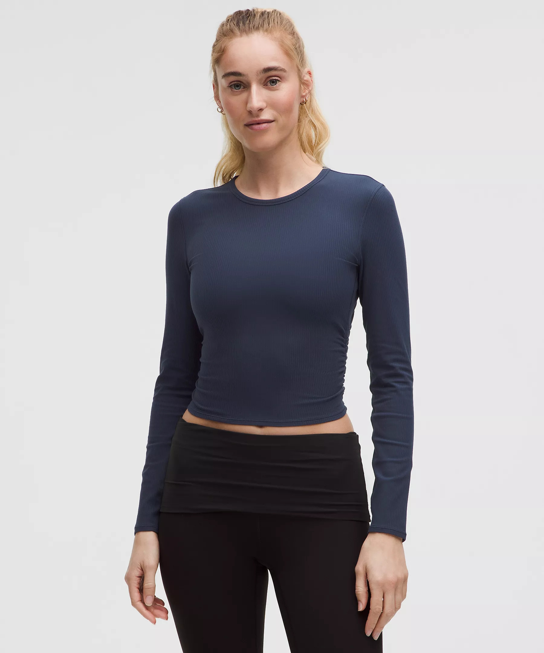 All It Takes Back-Twist Ribbed Long-Sleeve Shirt | Women's Long Sleeve Shirts | lululemon | Lululemon (US)
