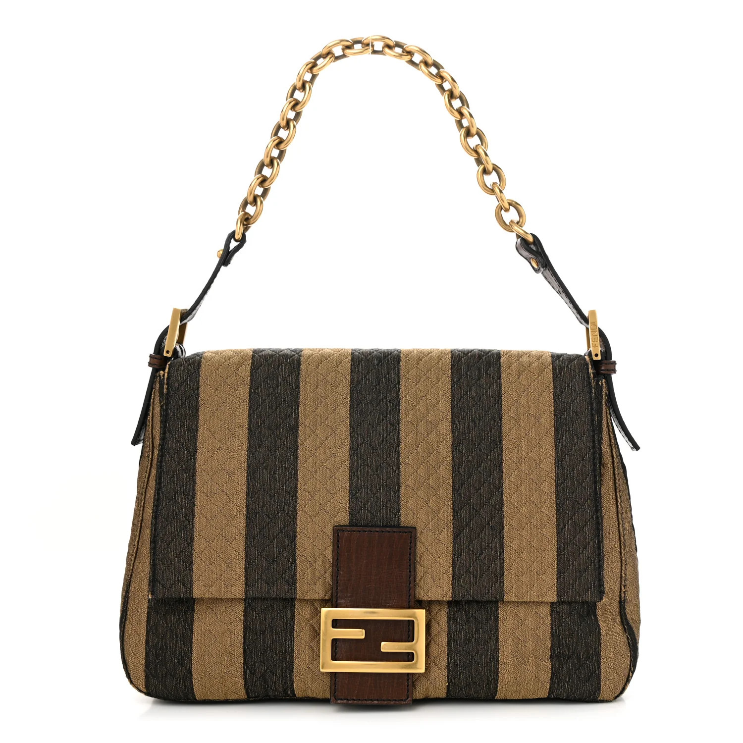 Quilted Fabric Pequin Forever Mama Baguette Tobacco | FASHIONPHILE (US)