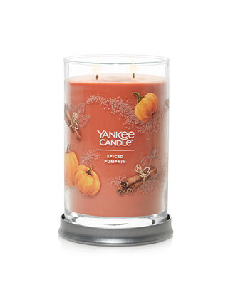 Signature Large Tumbler Spiced Pumpkin Candle, 20 Oz - Macy's | Macy's