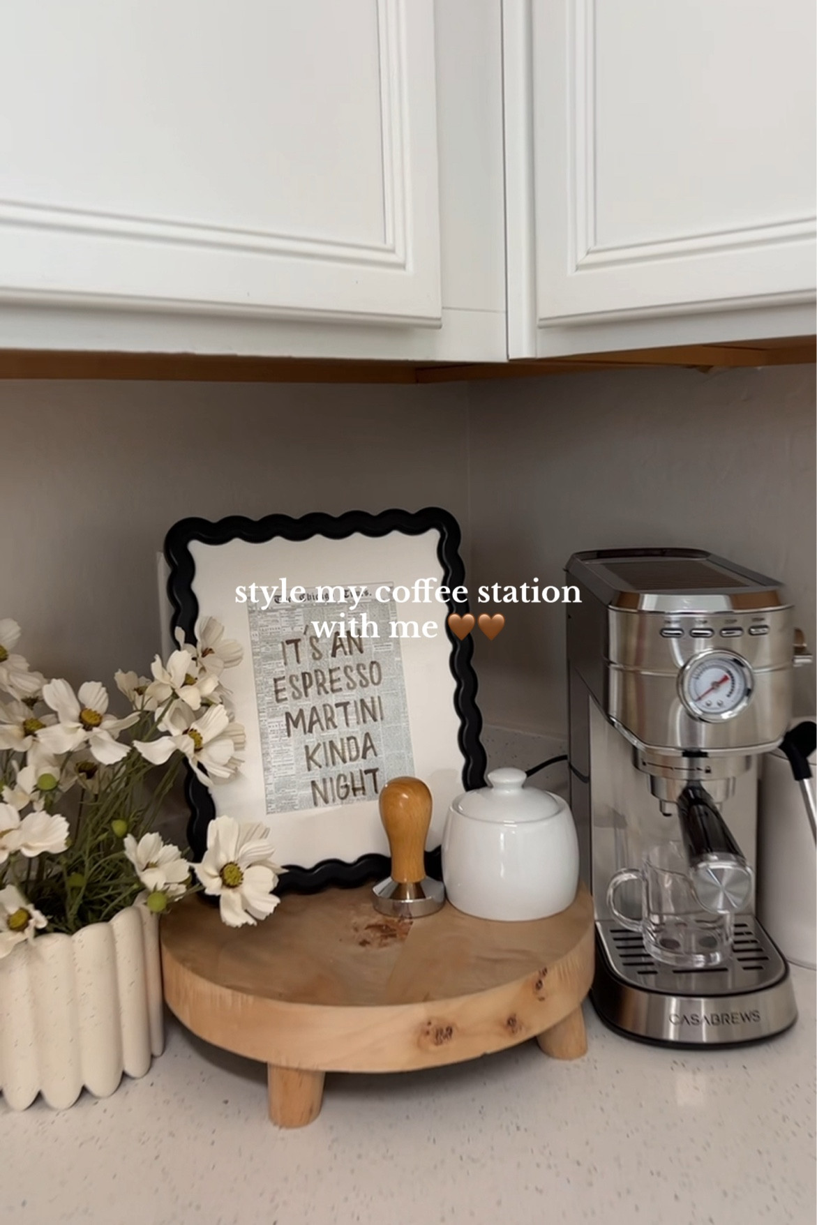 at home espresso bar!! 

#LTKHome