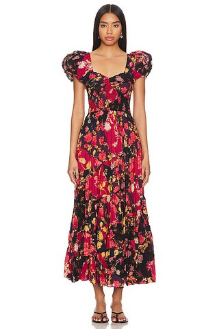 Short Sleeve Sundrenched Maxi Dress In Pinky Combo | Revolve Clothing (Global)