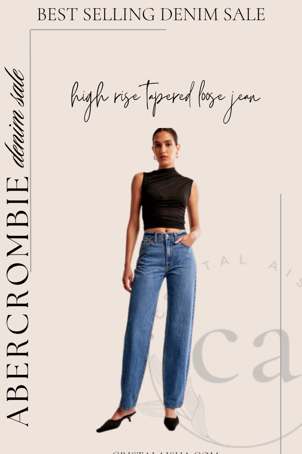 I adore these! On sale during the Abercrombie denim sale! 

#LTKSaleAlert #LTKFindsUnder50 #LTKFindsUnder100