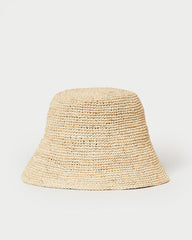 Jocelyn Natural Crochet Bucket Hat | Loeffler Randall