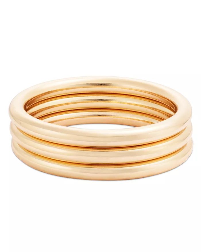 Bangle Bracelets in 14K Gold Plated, Set of 3 - 100% Exclusive | Bloomingdale's (US)