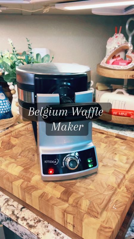 I make pancakes every Weekend and wanted to switch it up and make something different. So I grabbed this flip Belgian Waffle Maker and boy is this a game changer. My son loves them soft and fluffy, while I love them crispy on the outside and full of fluff on the inside, a winner for everyone in the family, even friends will love this.
Grab Yours Here: https://amzn.to/45fx8Ku

#waffleswaffleswaffles #breakfastrecipes #breakfastideas #breakfasttime #breakfastofchampions #waffles #amazonkitchenfinds #amazonfind #founditonamazon #amazonfinds #breakfastsandwich 

#LTKVideo #LTKHome #LTKGiftGuide
