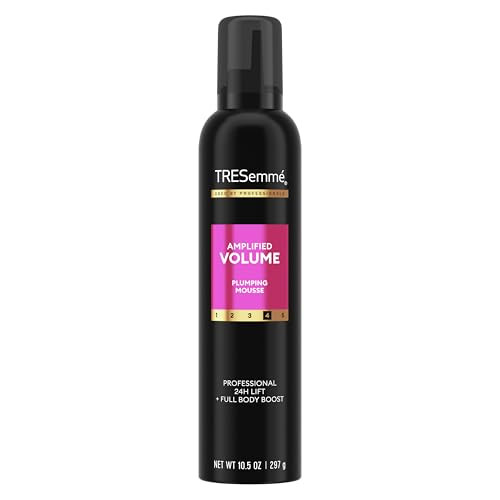 TRESemmé Plumping Mousse Amplified Volume for 24H Lift and Body with Pro Lock Technology 10.5 Fl Oz | Amazon (US)