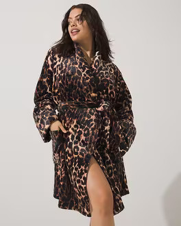 Soma Embraceable Plush Short Robe | Soma Intimates