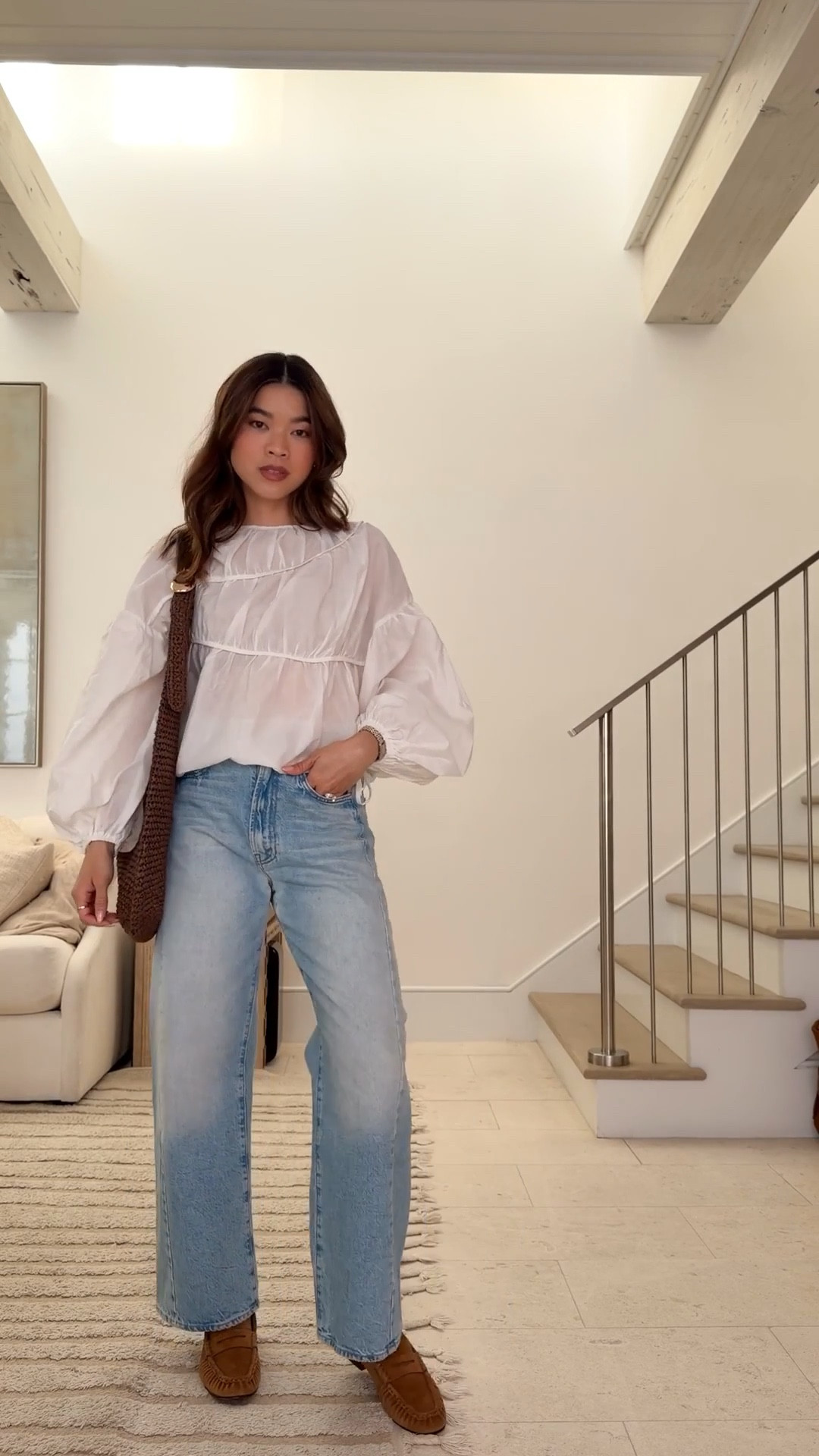 Sizing info: 
top size XS 
jeans size Size 24 in this is how I roll

petite fashion, get dressed with me, outfit inspiration, ootd, nashville outfit, Nashville influencer, petite style, vacation style, casual outfits, mom style, petite pants, spring outfits, spring outfit info, spring pants, spring outfit idea, spring top, spring bag, spring blouse, spring shoes, spring jeans,  

 @Anthropologie 

#LTKmomlife #LTKPetite #LTKootd