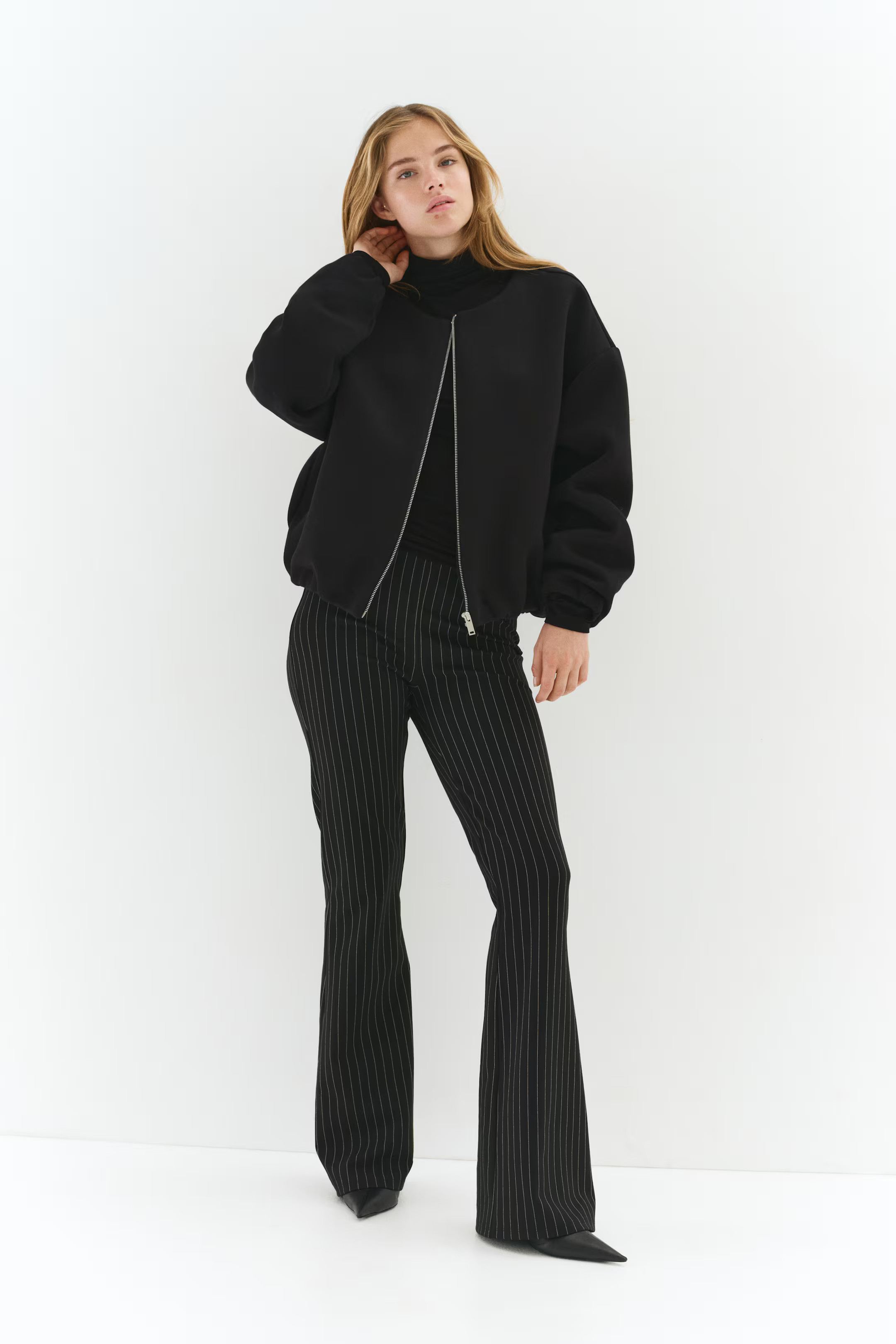 Scuba Sweatshirt Jacket | H&M (US + CA)