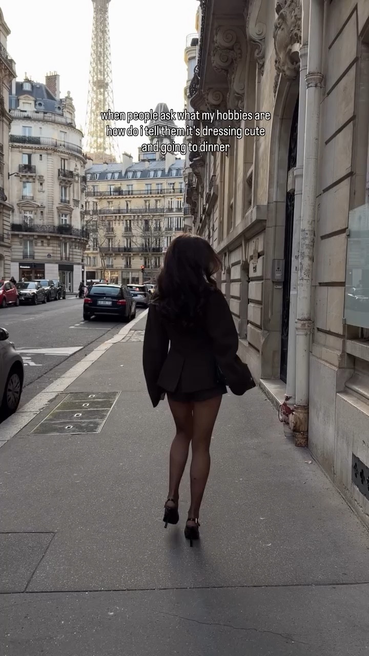 A simple girl @revolve 
Wearing xs in both blazer & shorts

#revolvepartner #parisianstyle #blazeroutfit #chicstyle #springoutfit

#LTKfrance #LTKeurope #LTKdatenight
