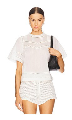 Rails Daisy Top in White from Revolve.com | Revolve Clothing (Global)