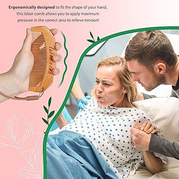Arrozon Birth Comb for Women Labor, Hospital Bag Must Haves for Pregnant Mom, Wooden Labor comb N... | Amazon (US)