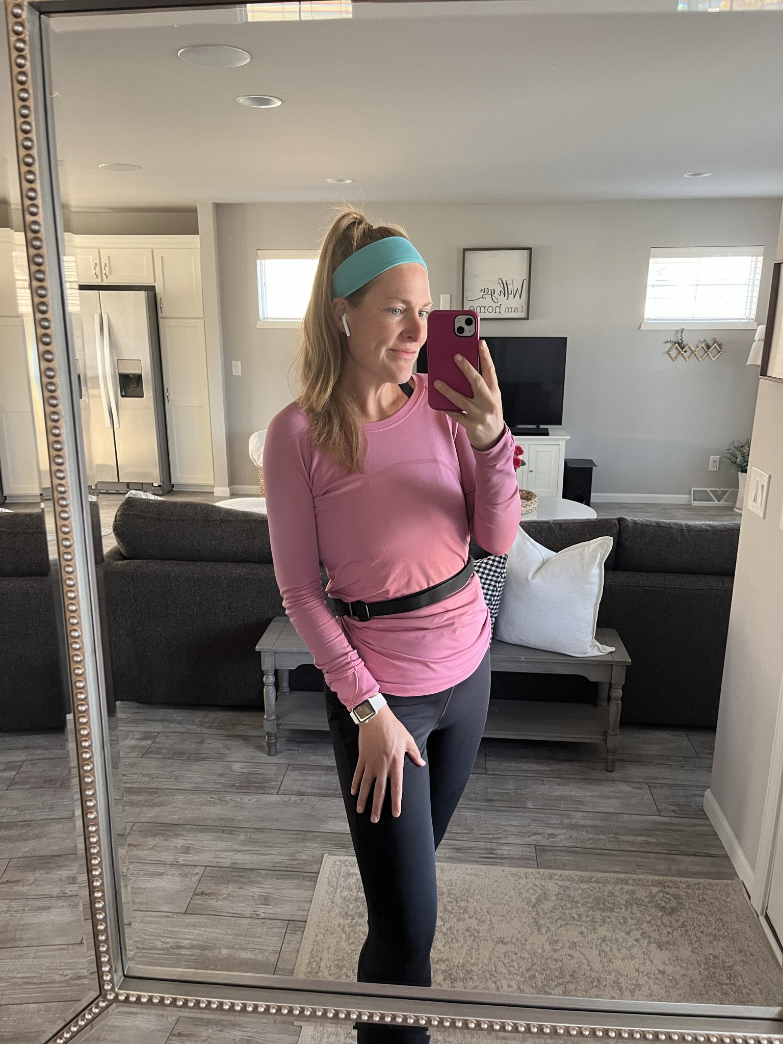 Weekend long run outfit  