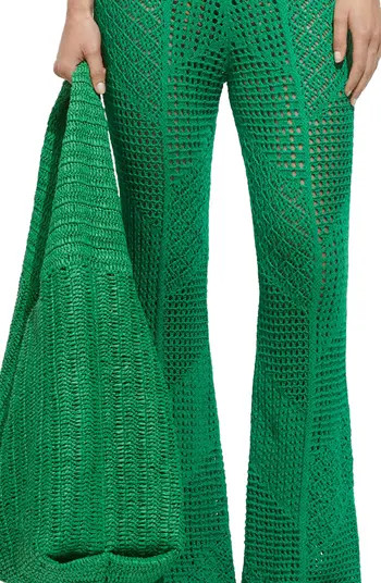Open Stitch Knit Cover-Up Pants | Nordstrom