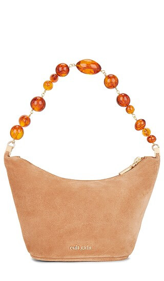 Gia Shoulder in Camel | Revolve Clothing (Global)