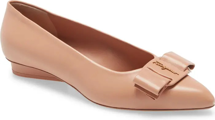 Salvatore Ferragamo Viva Bow Ballet Flat | Nordstrom | Nordstrom