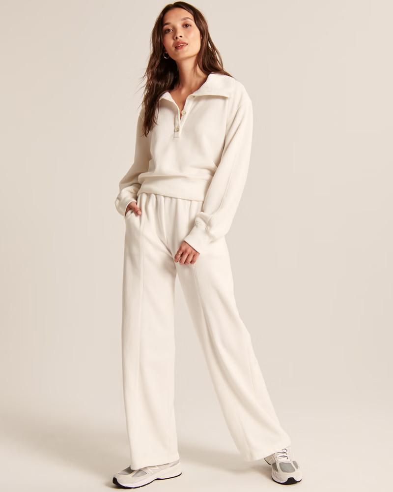 Wide Leg Sweatpants | Abercrombie & Fitch (US)