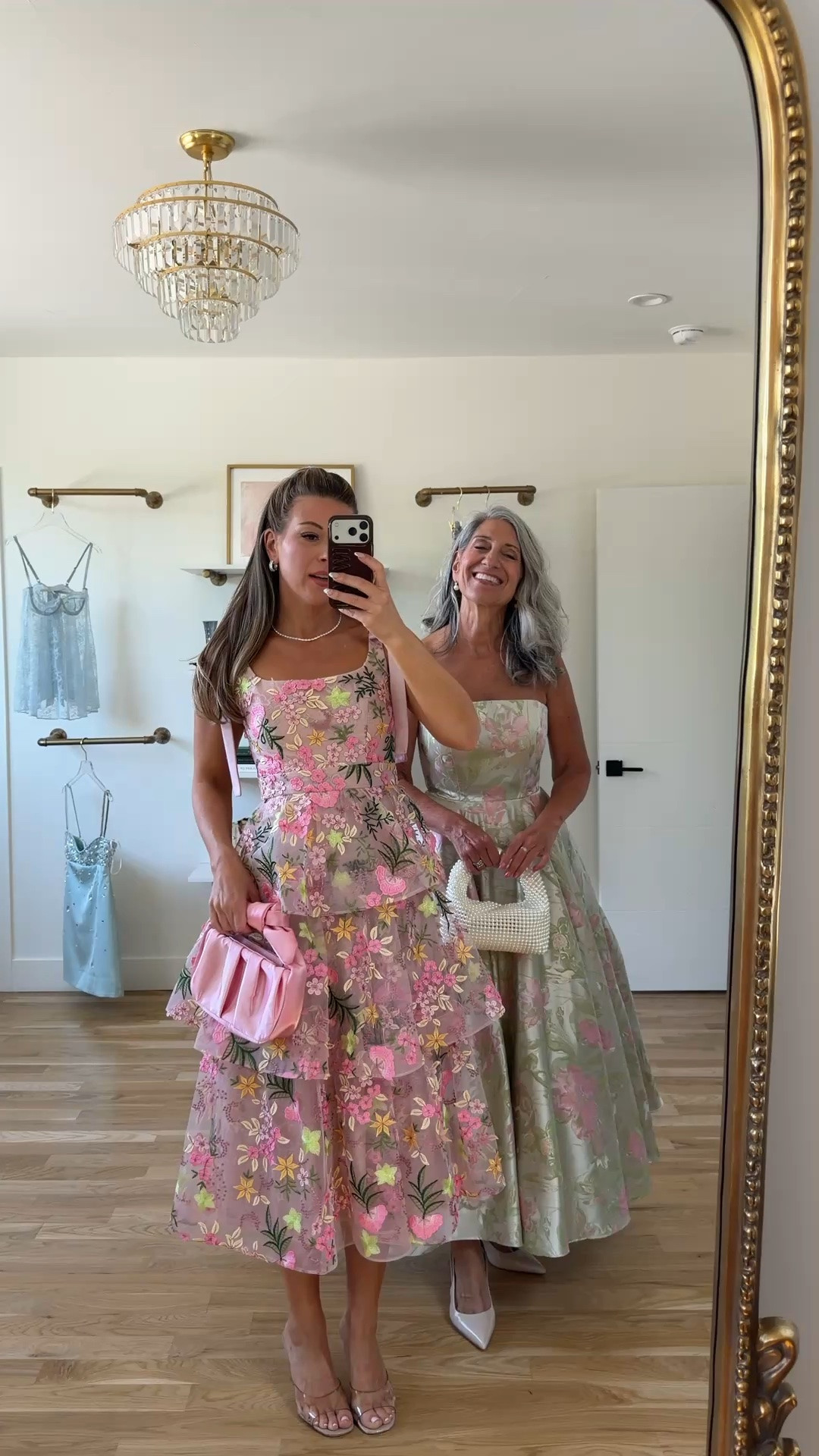 Mom and me wedding guest and formal event dresses  

electric picks: emerson20
divi: emerson15

Wearing my usual smalls/2 
Mom sized down to a 4 

Wedding guest
Formal event
Black tie
Floral
Metallic
Pleated
Mother of the bride
Special occasion

#LTKootd #LTKSeasonal #LTKgrwm