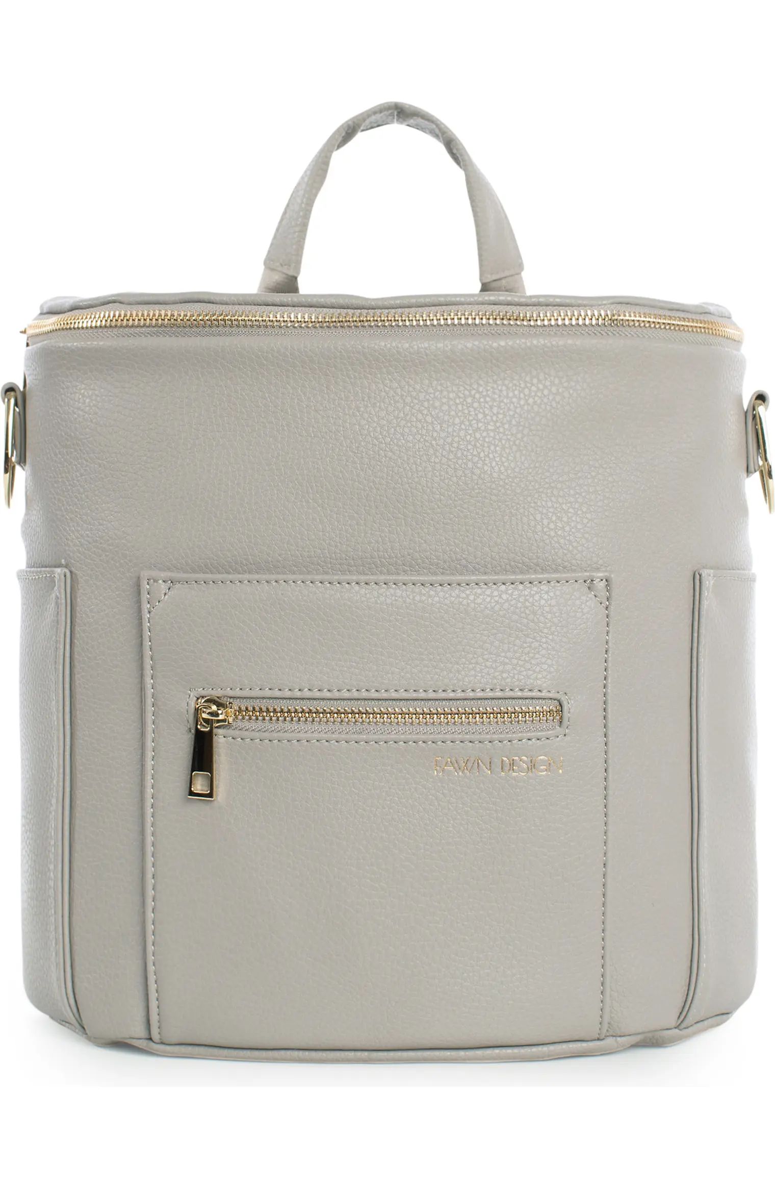 The Mini Convertible Water Resistant Faux Leather Diaper Bag | Nordstrom