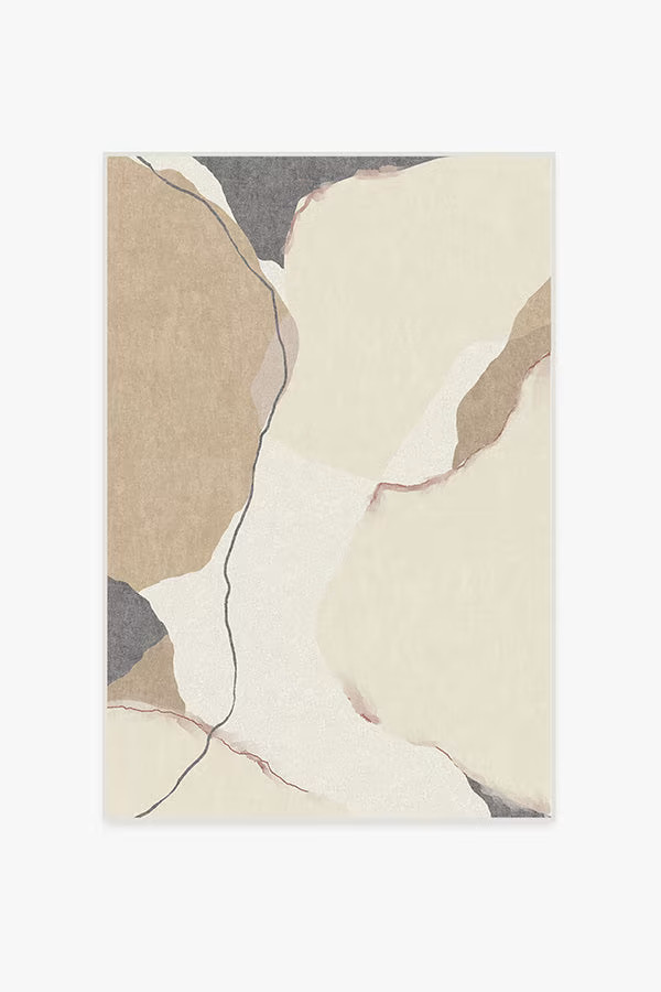 Nina Takesh Loire Ivory Quartz Premium Rug | Ruggable