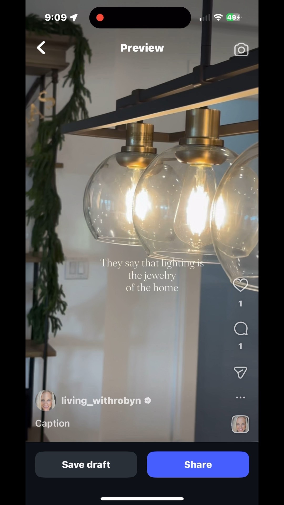 Lighting is the jewelry of the home—and this Urban Ambiance chandelier is the piece that instantly elevated everything. @shop.ltk 
#liketkit #liketk.it/xx @urbanambiance 

#LTKHome #LTKCyberWeek #LTKSaleAlert