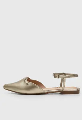 Sapatilha Via Uno Metalizado Dourada | Dafiti (BR)