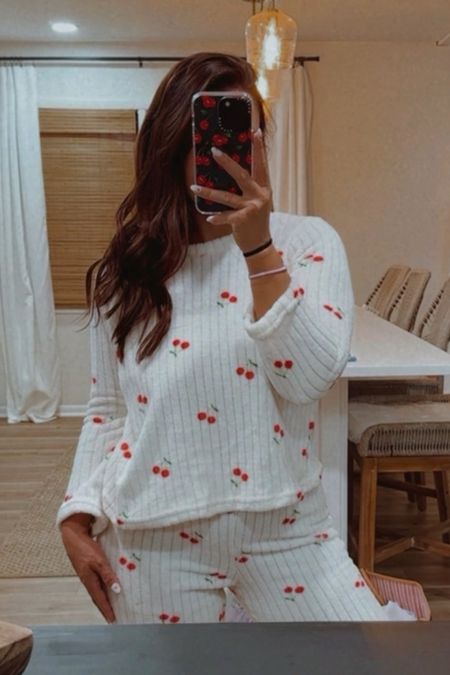 New Cherry 🍒 Jammies and Cell phone case 🤍 #amazon #amazonfinds #pajamas #comfystyle #comfy #cherry #comfyfashion

#LTKfindsunder100 #LTKstyletip #LTKitbag