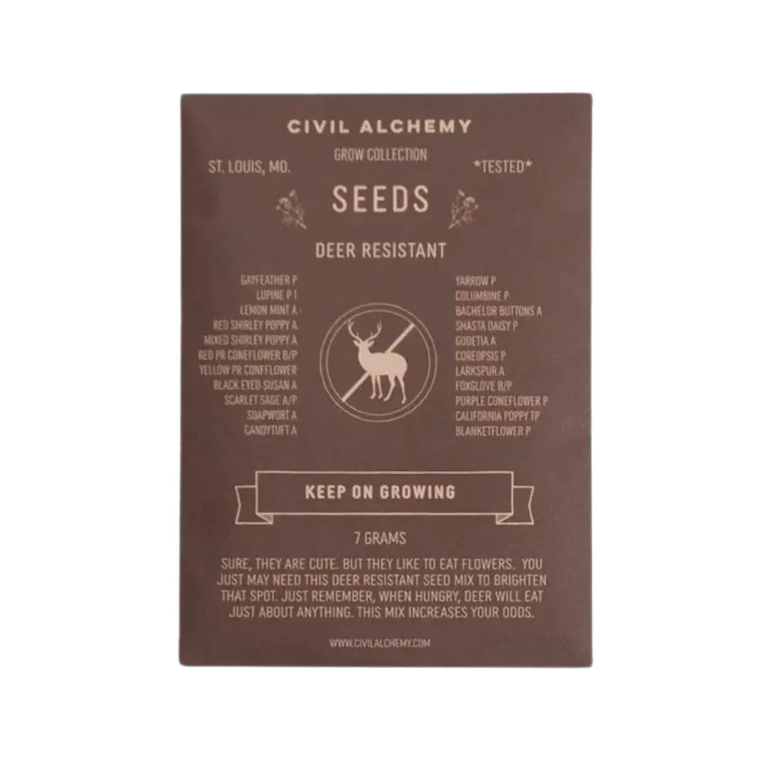 DEER DETERRENT SEED MIX | Cooper at Home