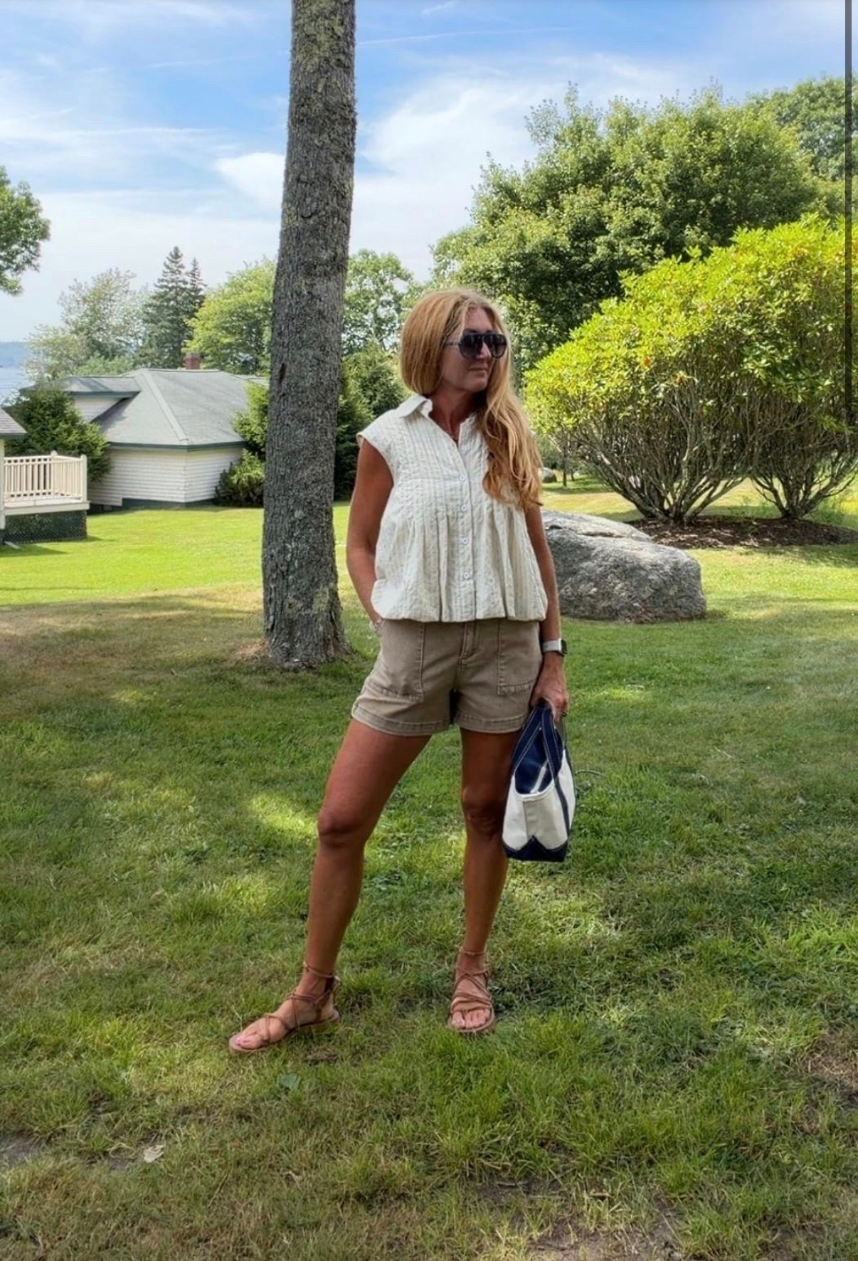 Maine daytime outfit. Perfect for touring around on a beautiful day.

#LTKdayinmylife #LTKootd #LTKTravel