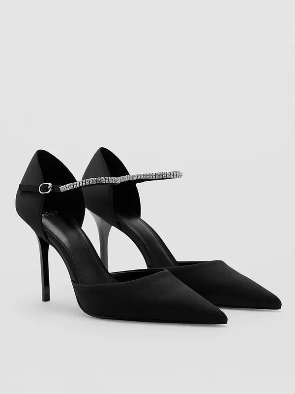 Mango Embellished Court Shoe | Very (UK)