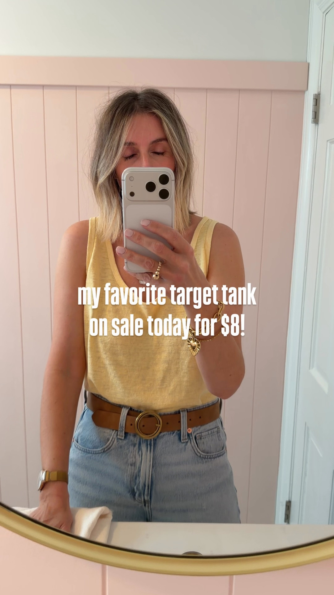 elevated everyday tank from target on sale for $8!! you won’t be disappointed. i’m in the medium. 💛


target style. effortless style. target sale. memorial day sale. target style. easy outfit.

#LTKgrwm #LTKootd #LTKSaleAlert