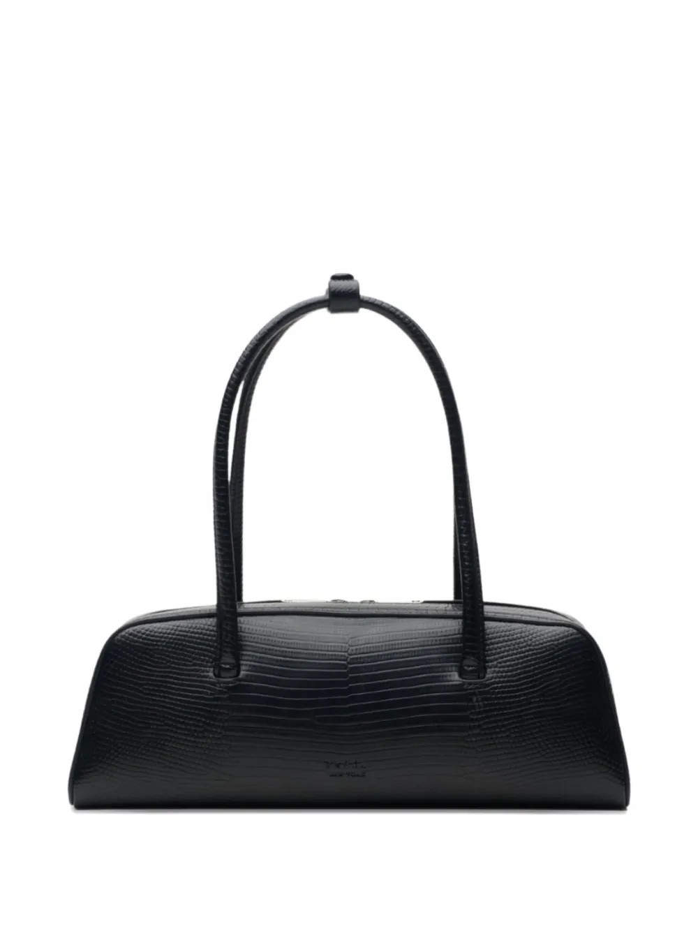 Freja NYC Mercer lizard-effect tote bag - Black | Farfetch Global