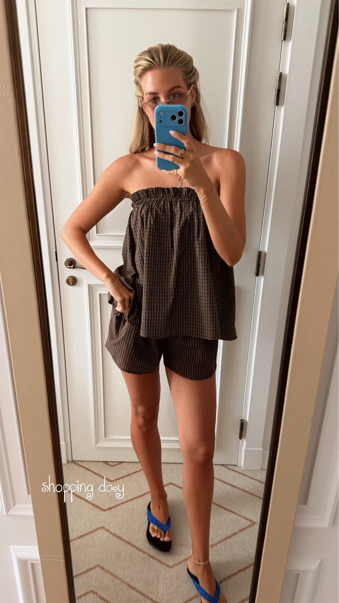 outfit of the day for a HOT day walking around Cannes!

#LTKgrwm #LTKootd #LTKSeasonal
