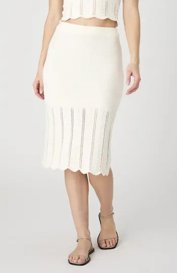 French Connection Nellis Knit Pencil Skirt in Classic Cream at Nordstrom Rack, Size X-Large | Nordstrom Rack