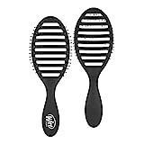 Amazon.com : Wet Brush Speed Dry Hair Brush, Black - Vented Design & Ultra Soft HeatFlex Bristles... | Amazon (US)