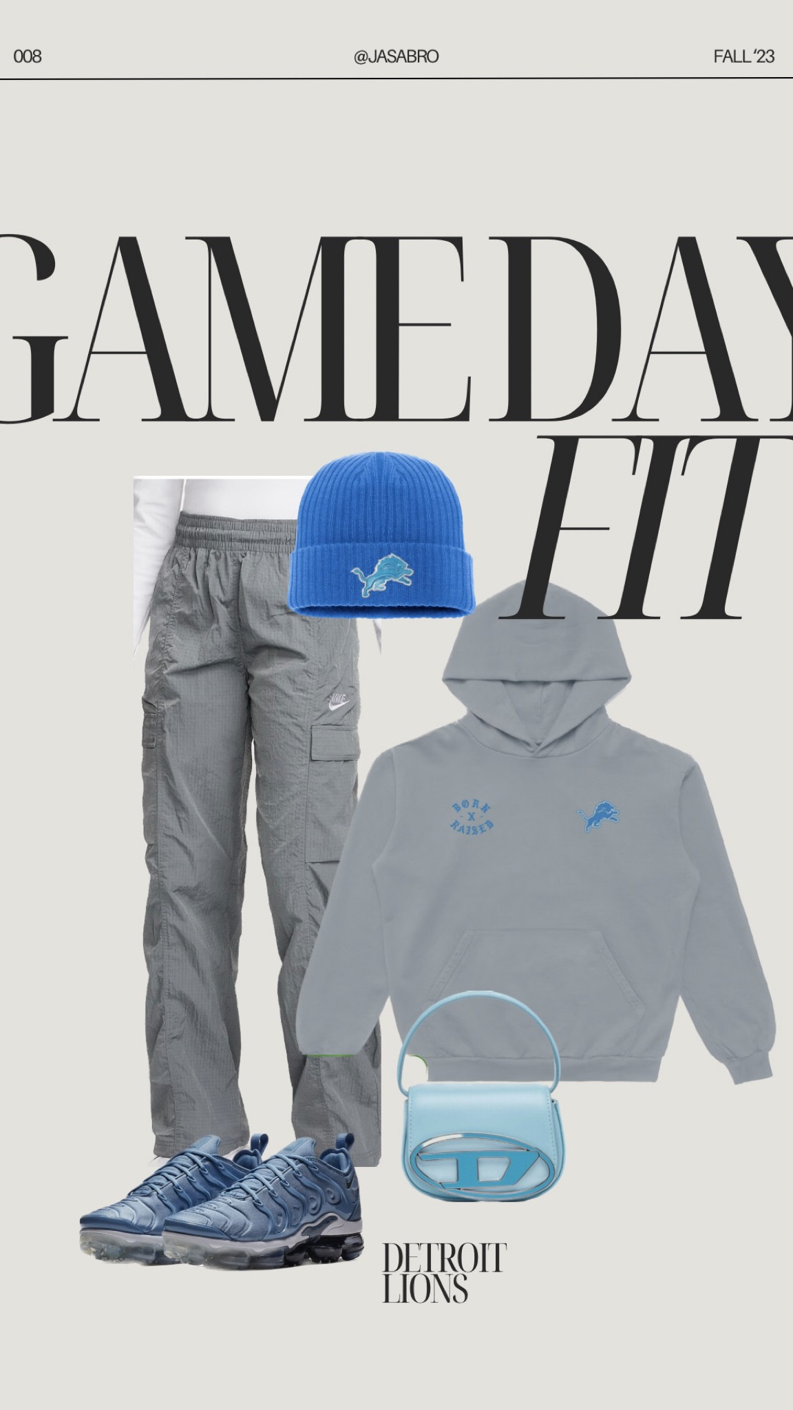 Detroit Lions with the huge win on Thursday Night football

cargo pants, football fashion, sporty, sport, sport style, NFL, sports wear, sporty outfit, outfit inspo, stylist, comfy outfit, Nike, Fanatics, fall fashion, fall outfit, fall style, blue outfit, gray outfit, comfy, cozy, oversized, hoodie

#LTKstyletip #LTKSeasonal #LTKparties